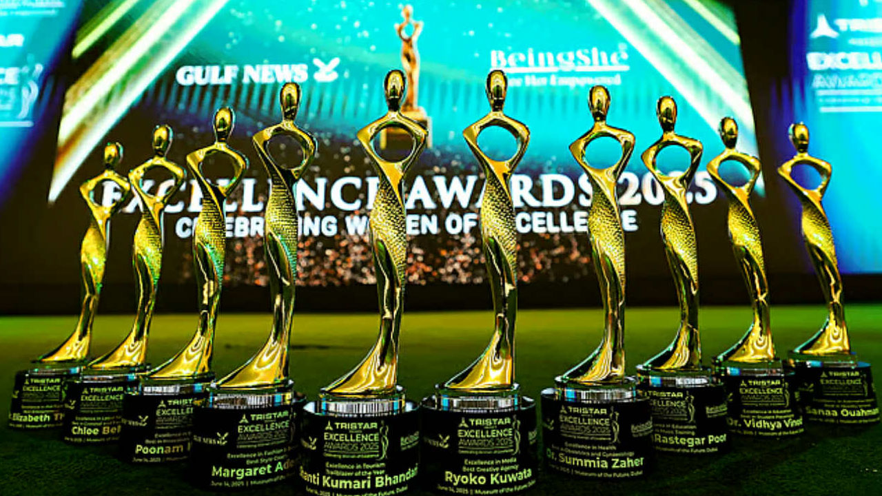 INSPIRE Creative Agency Wins “Best Creative Agency” at the Excellence Business Awards 2025, Hosted by Gulf News